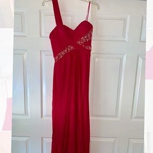 Faviana prom dress one shoulder